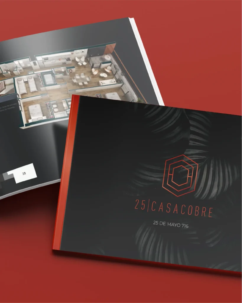diseño de brochure para empresa desarrollista de tucumán