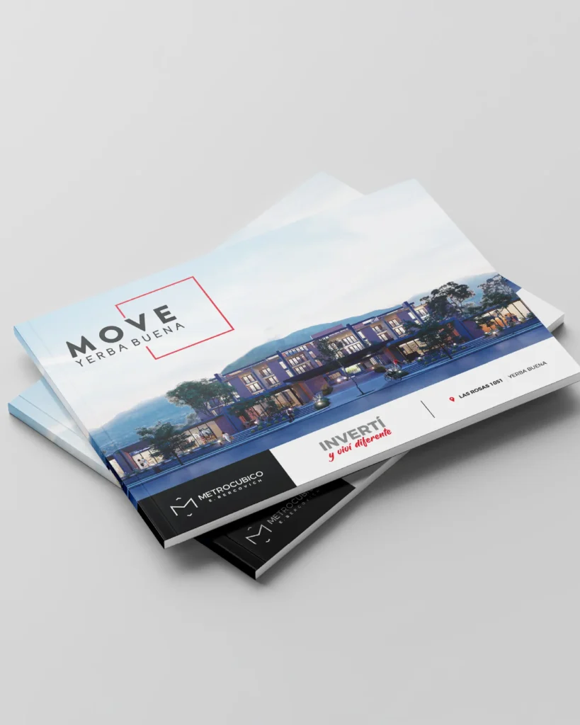 diseño de brochure para empresa del rubro de la contrucción en tucumán